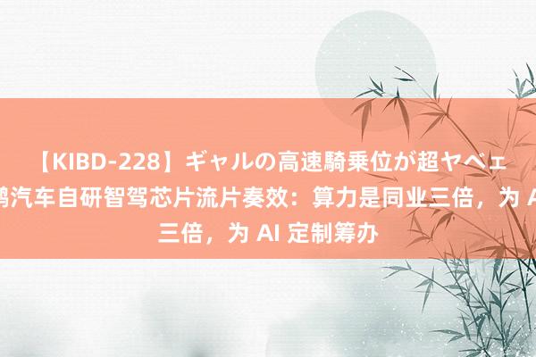 【KIBD-228】ギャルの高速騎乗位が超ヤベェ 音问称小鹏汽车自研智驾芯片流片奏效：算力是同业三倍，为 AI 定制筹办